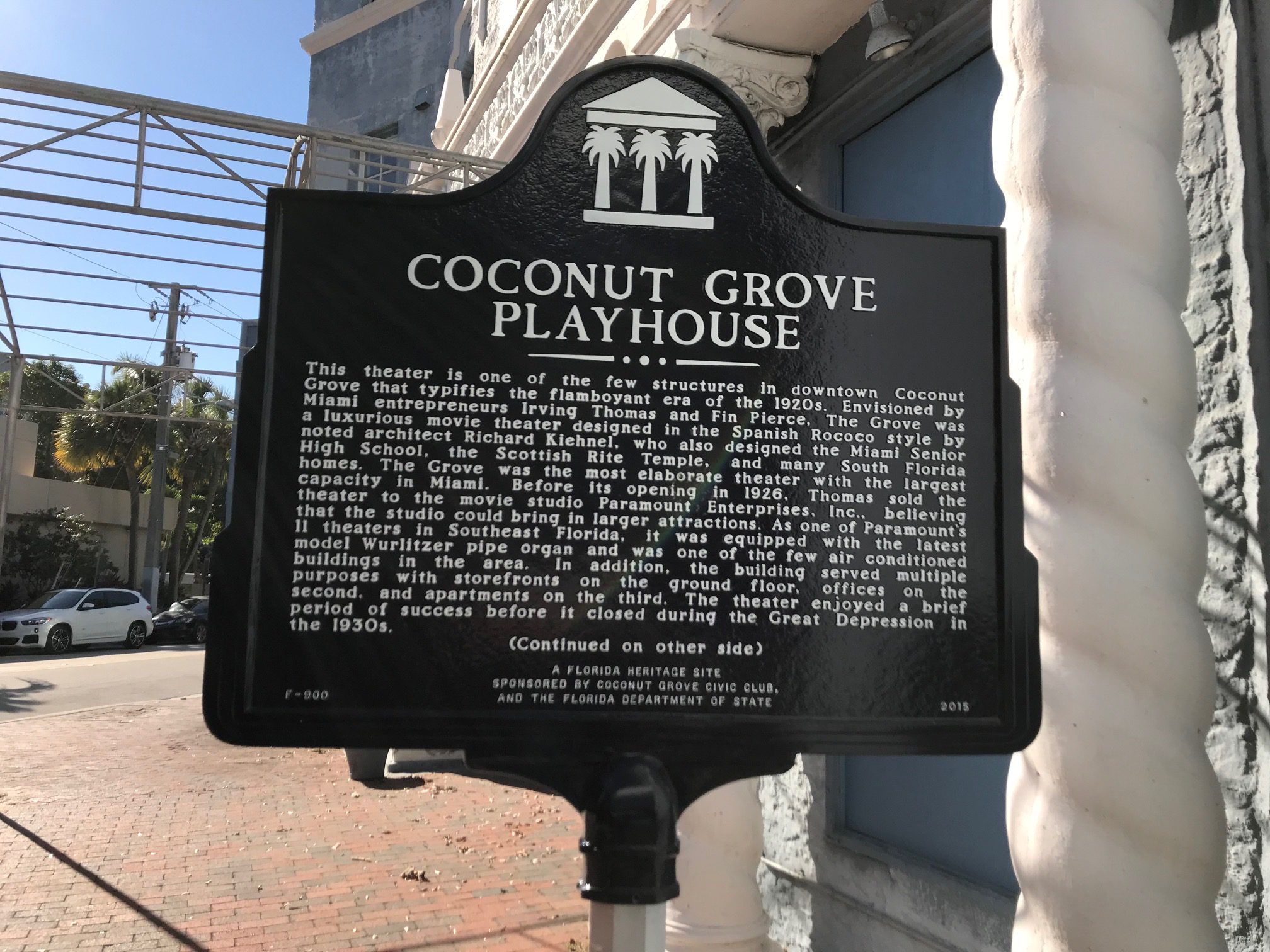 Coconut Grove Playhouse-Historia del teatro en Coconut Grove
